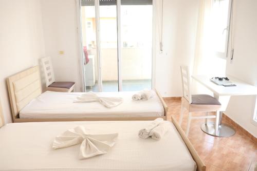 Llit o llits en una habitació de Panorama