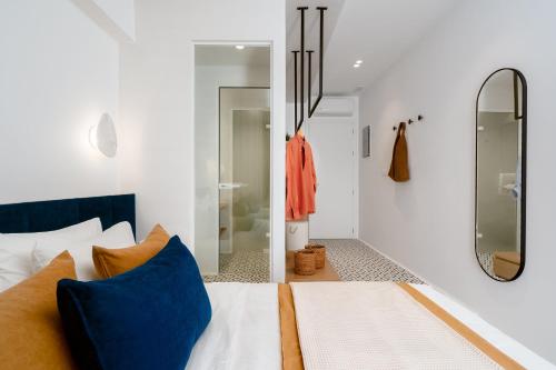 Margaret Luxury Suitesにあるベッド