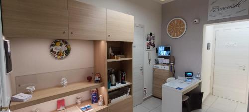 Kuchyňa alebo kuchynka v ubytovaní B&B AMISTANZA