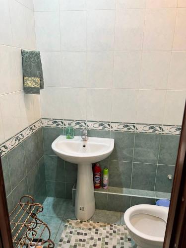 Kupaonica u objektu Квартира в центре