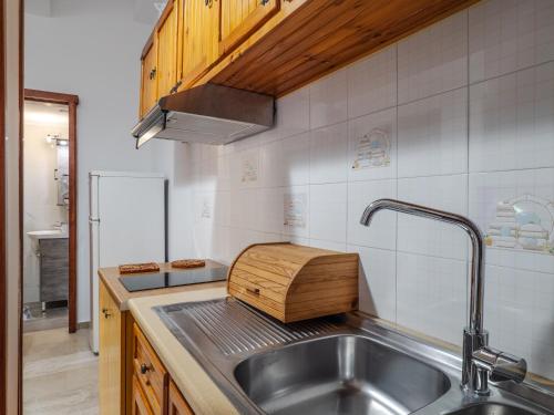 Kuchyň nebo kuchyňský kout v ubytování Pandora's Corfu Apartments