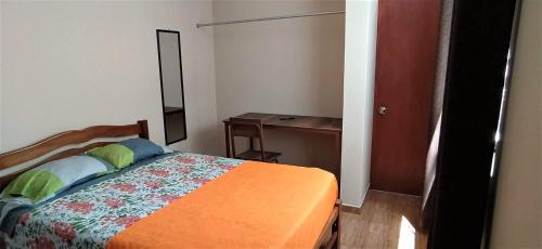 Katil atau katil-katil dalam bilik di Casa Moya Vallecito