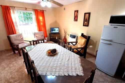 Køkken eller tekøkken på Departamento muy amplio y cómodo. Impecable! PB