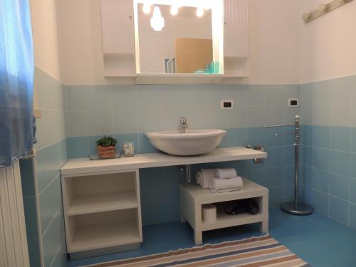 Ett badrum på Villa Rosa