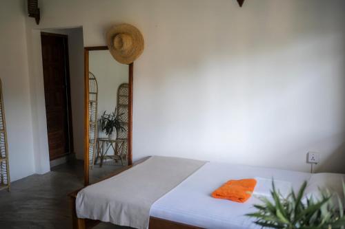 Ένα ή περισσότερα κρεβάτια σε δωμάτιο στο 7BD Surf House