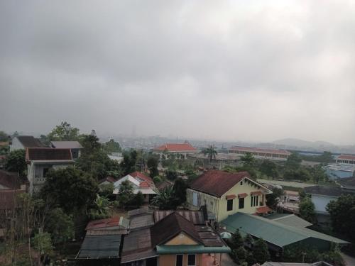 a view of a city with houses and buildings at IRIS HILL VILLA in Thôn Dương Xuân Hạ
