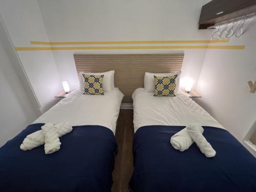 Ένα ή περισσότερα κρεβάτια σε δωμάτιο στο Modern accomodation in Westcliff-On-Sea