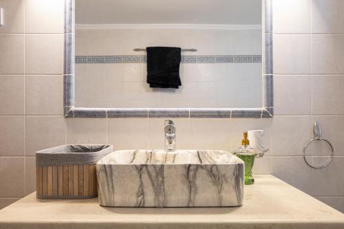 Et badeværelse på Villa panagiotis