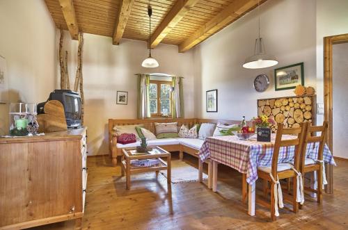 Posezení v ubytování Bio-Ferienhof Höfler