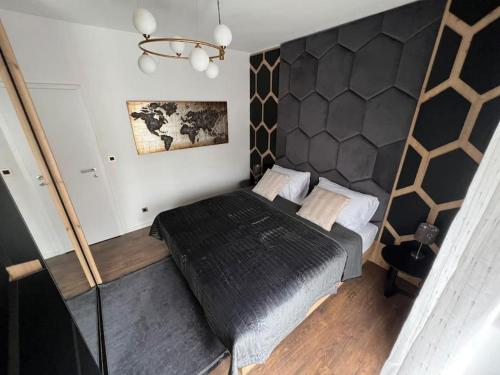 Postel nebo postele na pokoji v ubytování Urban Luxury Appartment Zagreb