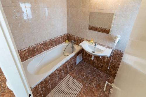 Koupelna v ubytování Apartman Exclusive Prague