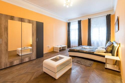 Posezení v ubytování Apartman Exclusive Prague