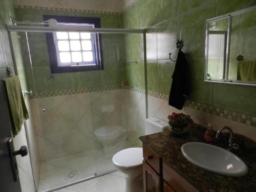 Kupatilo u objektu Casa Mimos de Minas