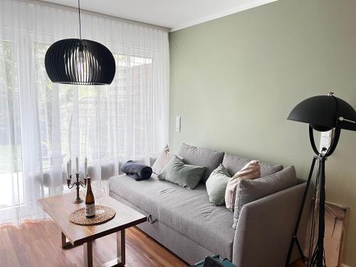 Posezení v ubytování Ammersee Apartment Schondorf