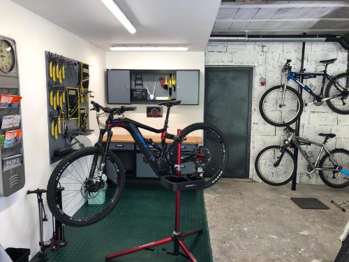 Posilňovňa alebo fitness centrum v ubytovaní Nonas B&B