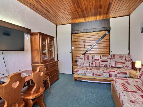 Studio pour 3 pers., vue Mont-Blanc, balcon