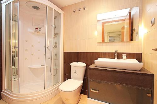 Kúpeľňa v ubytovaní Apartamento Velvet