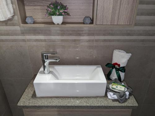 Ένα μπάνιο στο Cute apartments