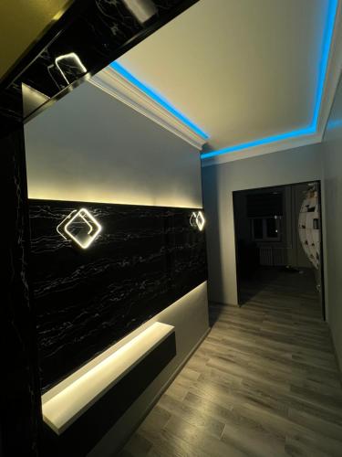 Katil atau katil-katil dalam bilik di Modern Canadian Style Unit