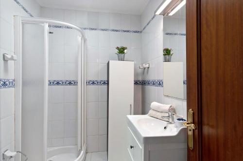 Koupelna v ubytování Villa Las Palmeras