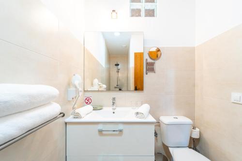 Koupelna v ubytování Apartamento Jibazahora Aries
