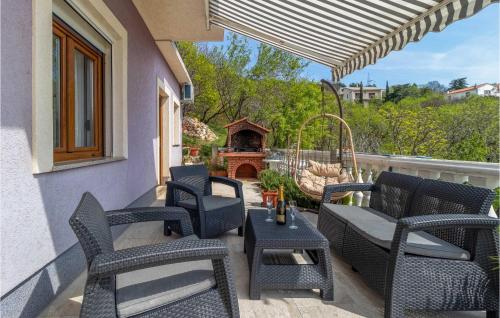Awesome apartment in Senj with WiFi and 1 Bedrooms