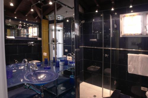 Phòng tắm tại Penthause Apartment Villa Rosalva