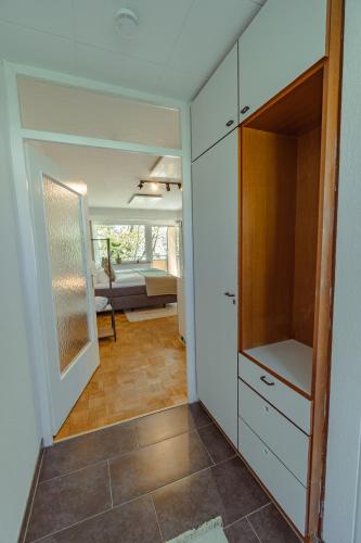 Postel nebo postele na pokoji v ubytování Studio Apartment mit Parkplatz