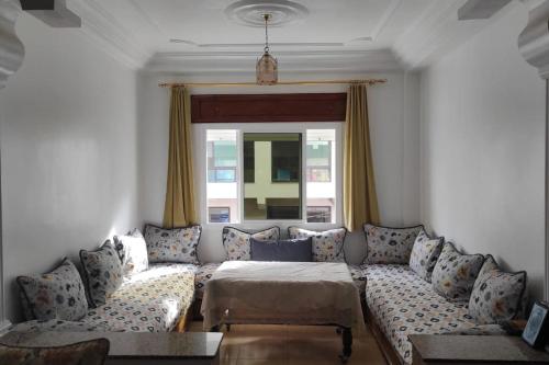 Postel nebo postele na pokoji v ubytování Superbe appartement chaleureux à 350m de la plage