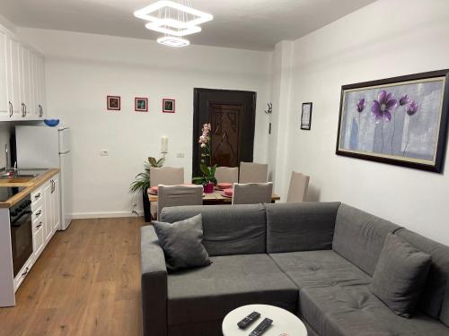 Kuchyň nebo kuchyňský kout v ubytování Arteg Apartments - Premium