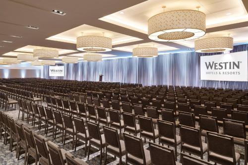 a view of a lecture hall with chairs at The Westin Galleria Dallas in Dallas