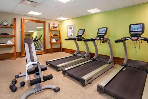 Gimnasio o equipo deportivo en Courtyard by Marriott Ithaca Airport/University