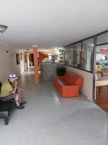 Coin salon dans l'établissement Hotel Danes Barranquilla