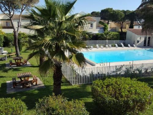 Appartement calme avec piscine, pinède, parking, 5 pers, Cap d'Agde - FR-1-723-85
