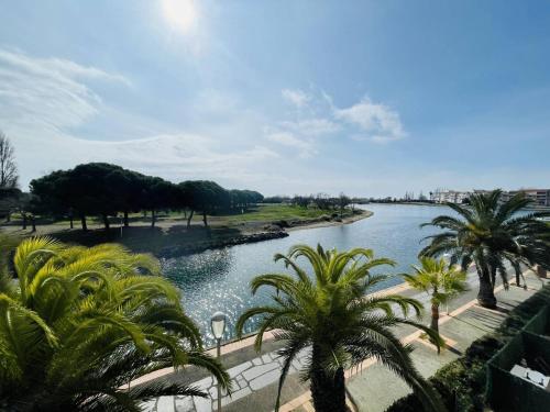 Studio cabine climatisé proche plage et commerces avec piscine, Cap d'Agde - FR-1-723-87