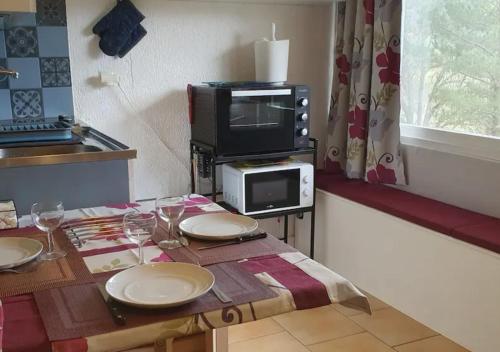 Studio agréable et lumineux