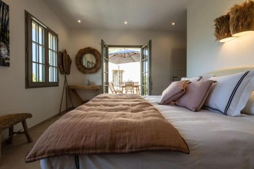 Postel nebo postele na pokoji v ubytování Villa piscine privée