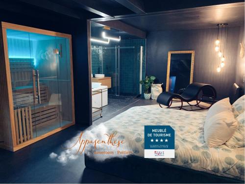 Apparenthèse Love Room Jacuzzi Sauna – Photos 2