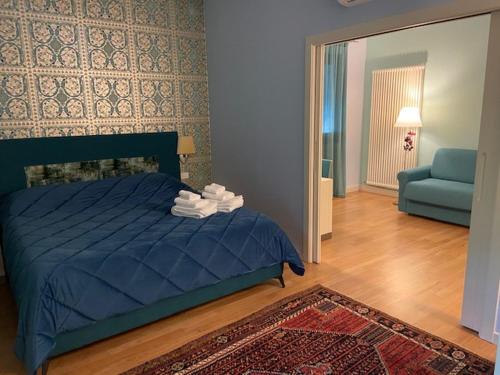Postel nebo postele na pokoji v ubytování Ca' Masieri Hotel