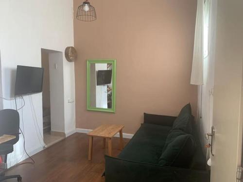 Two rooms apartment with a yard near the beach