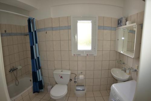 Koupelna v ubytování Villa Alex
