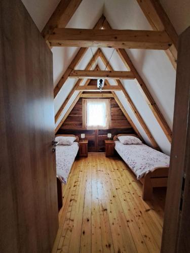 Postel nebo postele na pokoji v ubytování Guest house Mihovil