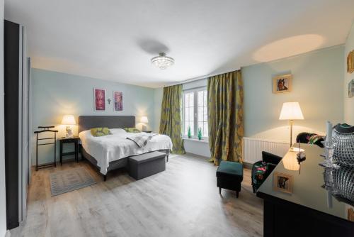 Posteľ alebo postele v izbe v ubytovaní Apartmanovy dům Bublajda