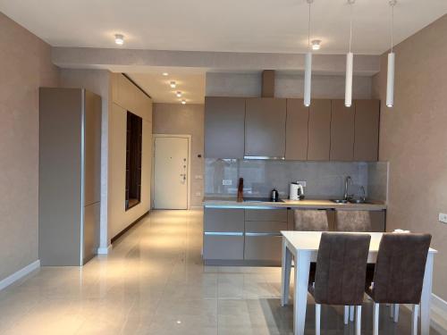 Virtuvė arba virtuvėlė apgyvendinimo įstaigoje Apartment in Sea Breeze - Park Residence
