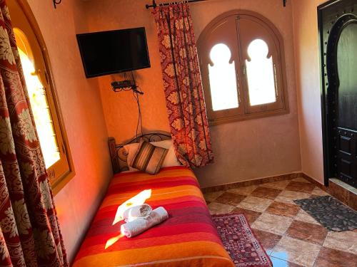 Una cama o camas en una habitación de Maison d´hôtes Amazir