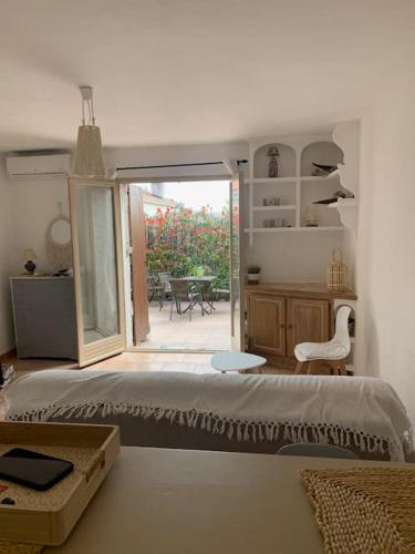 Posteľ alebo postele v izbe v ubytovaní Maison dans lotissement