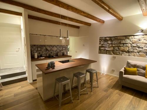 Χώρος καθιστικού στο LaLucia Luxury Suite Lake Como