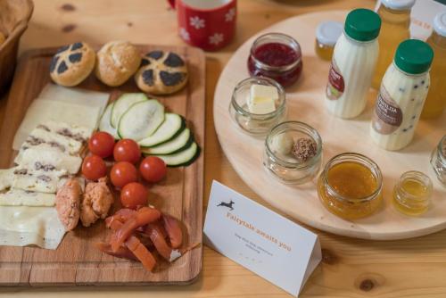 Cibo presso lo chalet o nelle vicinanze