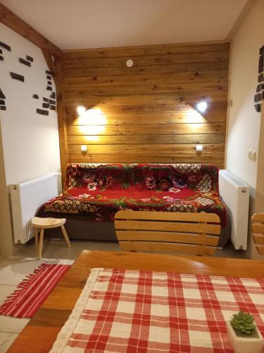 Postel nebo postele na pokoji v ubytování Konaci Gradina