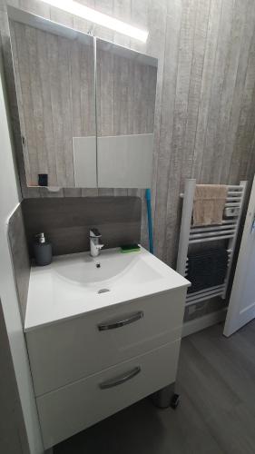 Kúpeľňa v ubytovaní Charmant deux pièces centre Cantimpré3